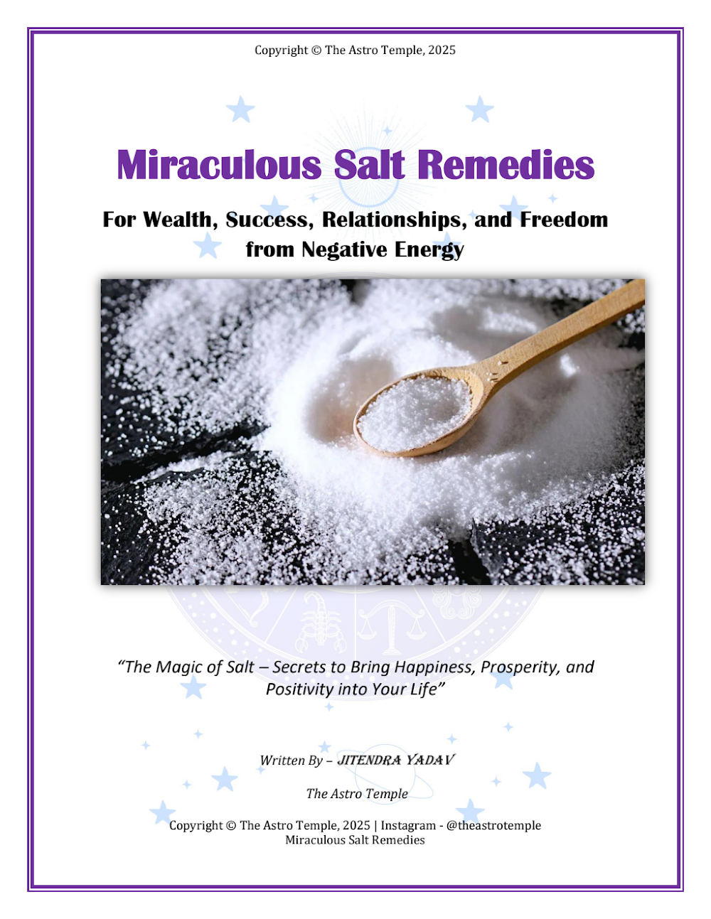 Cover of Miraculous Salt Remedies