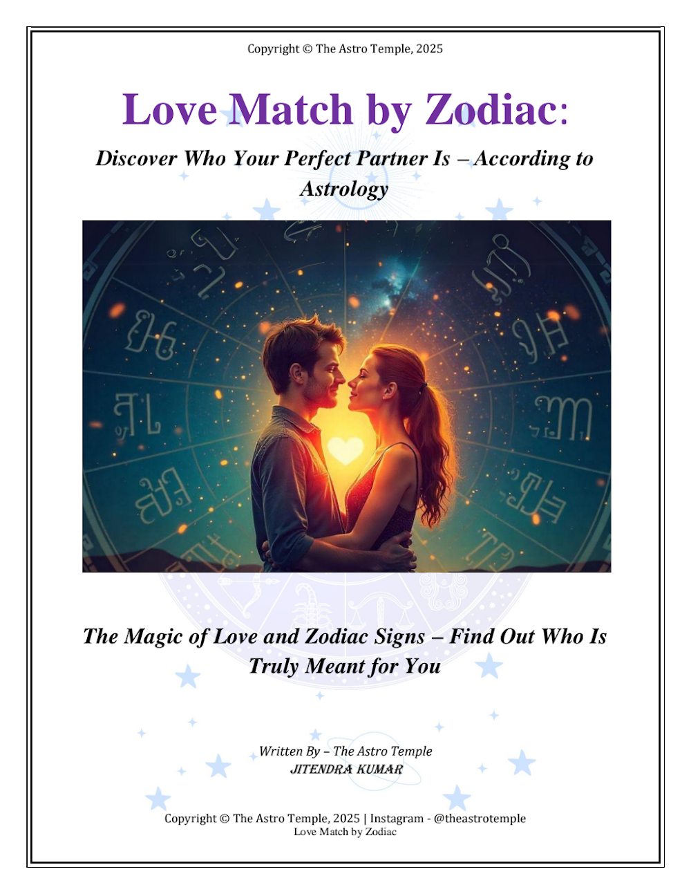 Cover of Love Match by Zodiac
