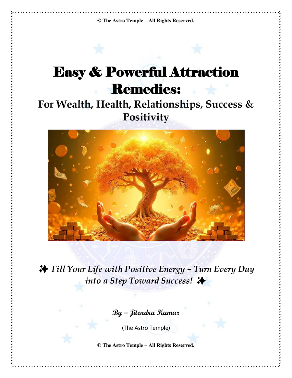 Cover of Easy & Powerful Attraction Remedies