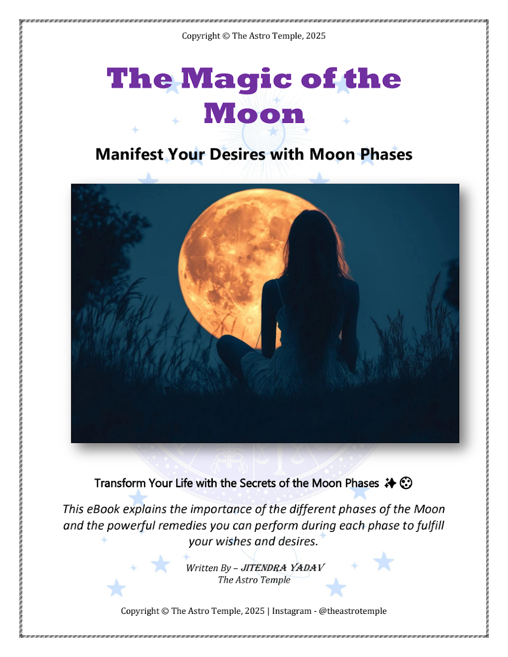 Cover of The Magic of the Moon